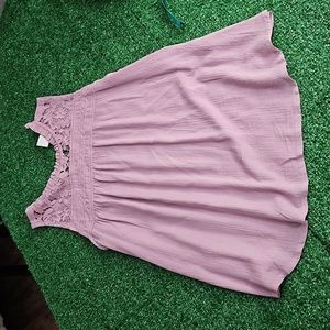Lorena Rose Size Medium Plum Top